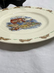 Vintage Royal Doulton  Bunnykins 1936  Collectible 6 Bunny’s On A Raft  8” Plate
