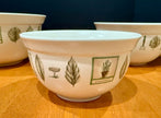 Vintage Pfaltzgraf Naturewood Nesting Mixing Bowls Set of 3 Earthtones
