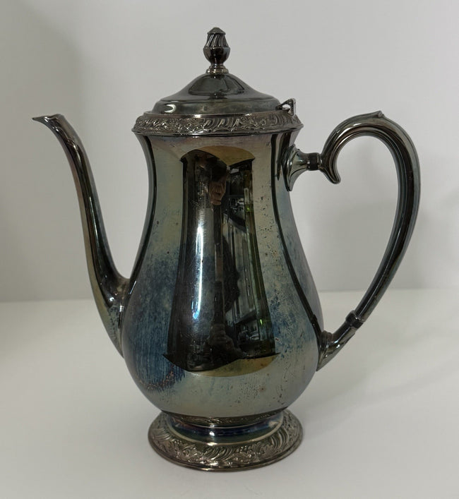 Vintage Henley Oneida Community LTD Silverplate Coffee Pot Queen Bess II