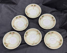 Antique Lot Of 6 Reinhold Schlegelmilch RS Germany Roses And Gold Dessert Bowls