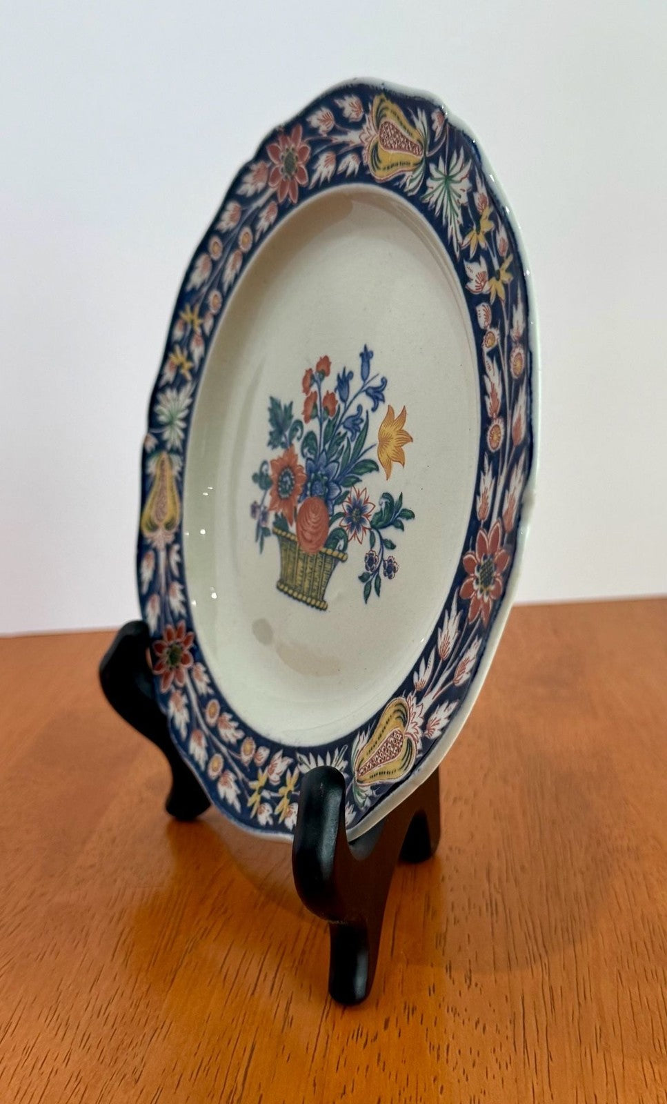 Antique Wedgwood Poterat Pattern 7.25 Inch Salad Plate Etruria England