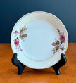 Vintage Moss Rose Floral Pattern Fine China Made in Japan Coupe Dessert Bowl