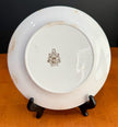 Antique Grindley & Tunstall 'Spring' Brown Floral Transferware Plate