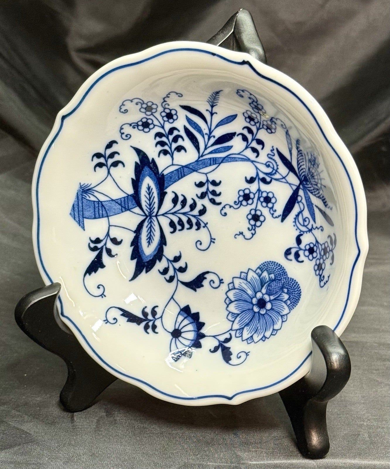 Vintage Blue Danube Sauce Dessert Fruit Coupe Bowl 5 3/8” Japan Rare!