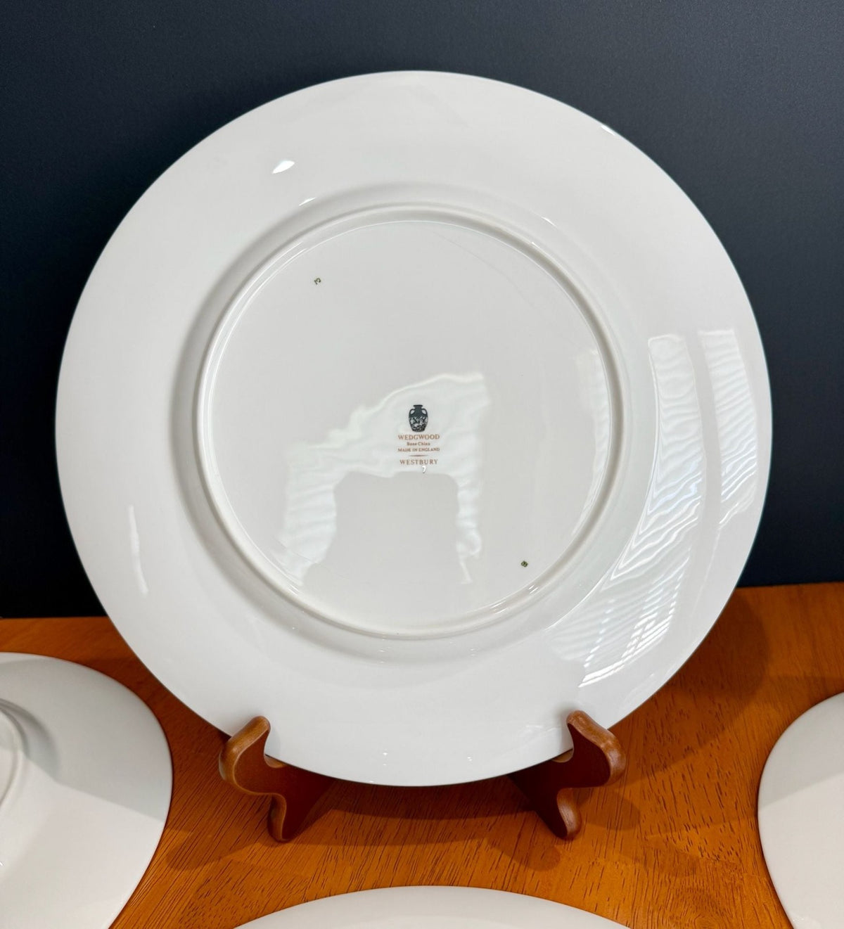 Vintage Wedgwood Westbury Dinner Plate 10.75-Inch Set of 4