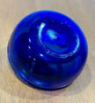 Vintage Cobalt Blue Glass Small Serving Bowl Condiment Dish