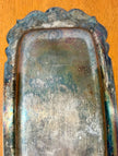 Vintage WM Rogers Silver-Plated Scalloped Edge Vanity Serving Tray