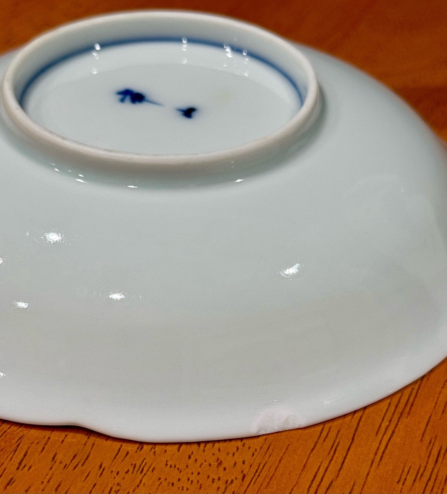 Vintage Set of 4 Traditional Japanese Arita Ware Porcelain Bowls Blue White