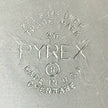 Vintage Pyrex 221 8 1/4 Inch Round Clear Glass Baking Dish Ovenware Set of 2