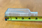 Antique Sloan's Liniment Clear Glass Bottle 5 Inch