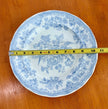 Antique Hill Pottery B&L Asiatic Pheasant Blue and White 10-Inch Dinner Plate