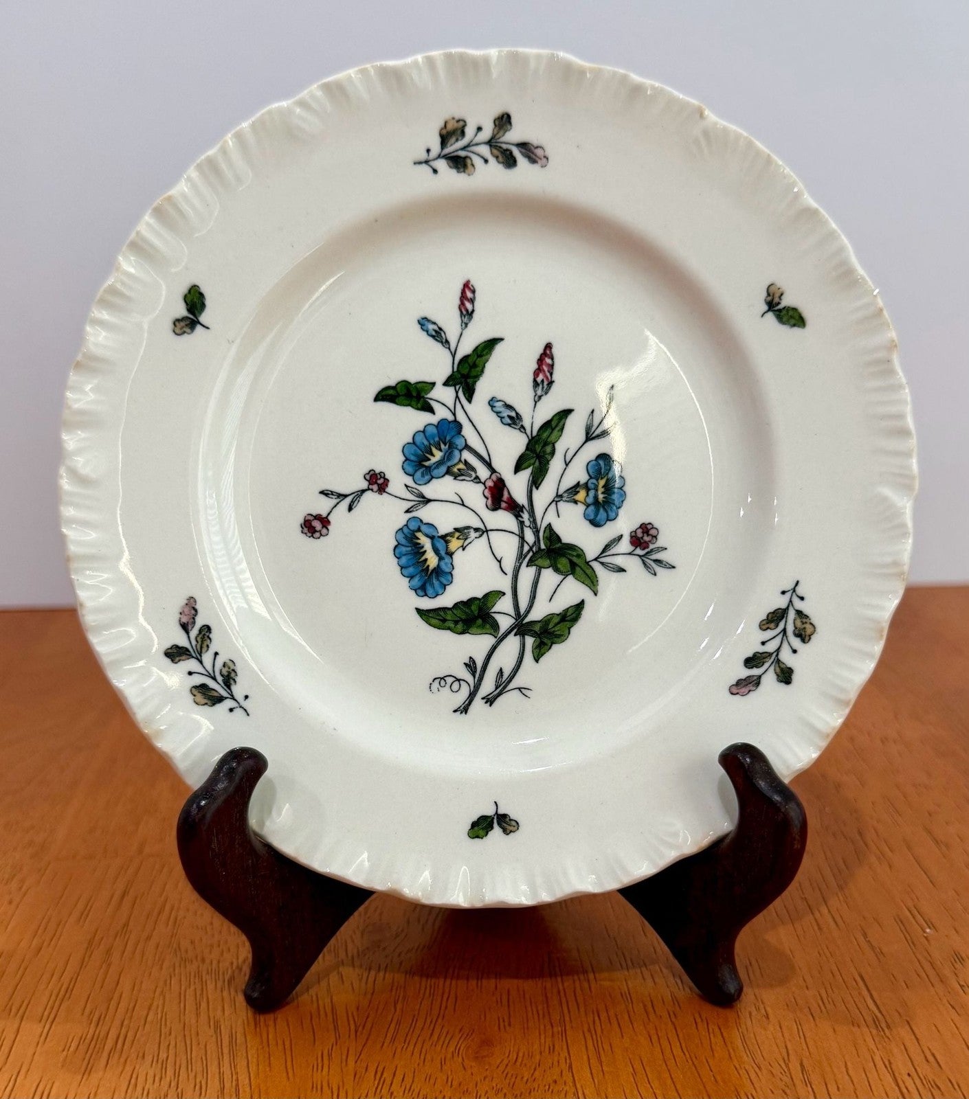 Vintage Wedgwood Williamsburg Wild Flowers TK511 6.25