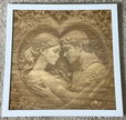 Beloved Laser Engraved Portrait of Man and Woman 11