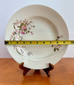 Antique D&C Limoges France Floral Porcelain Salad Plate 1894 Pink Petunias