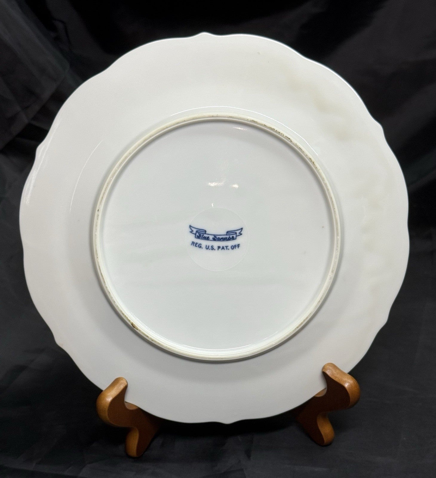 Vintage Blue Danube Blue Onion Salad Plate 8 3/4” Luncheon Plate Japan Rare!