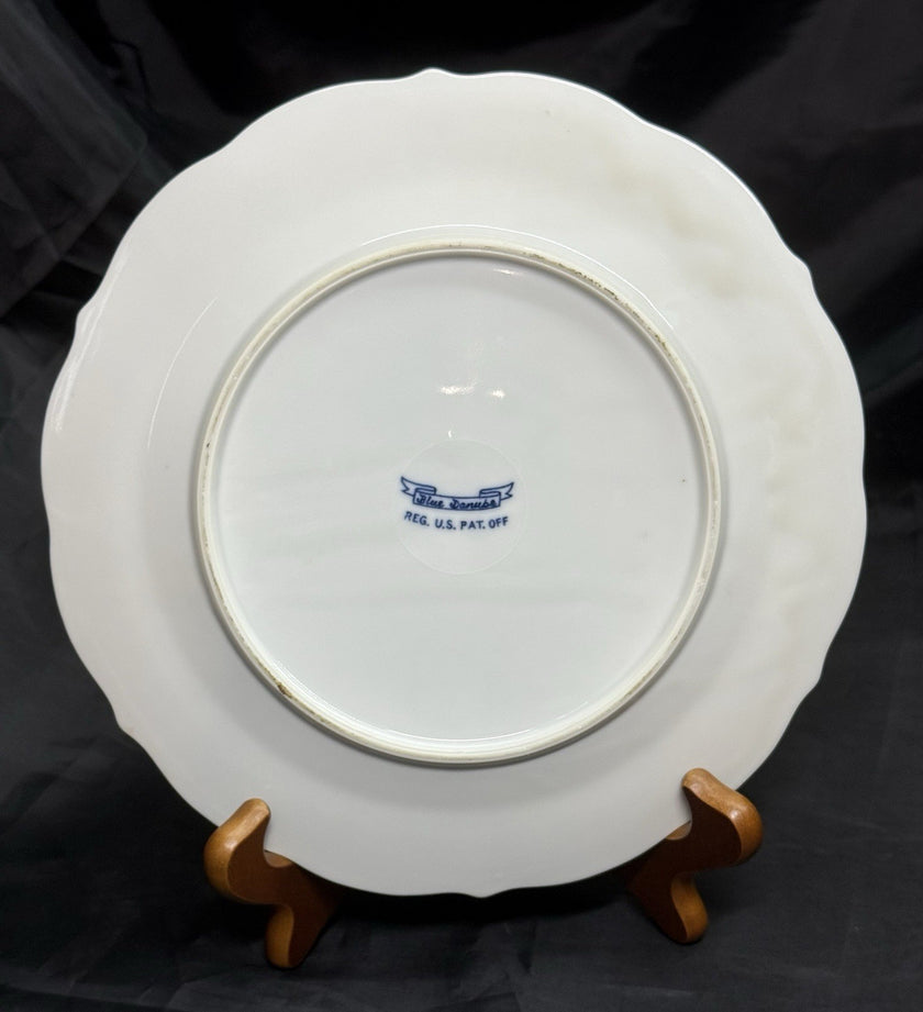 Vintage Blue Danube Blue Onion Salad Plate 8 3/4” Luncheon Plate Japan Rare!