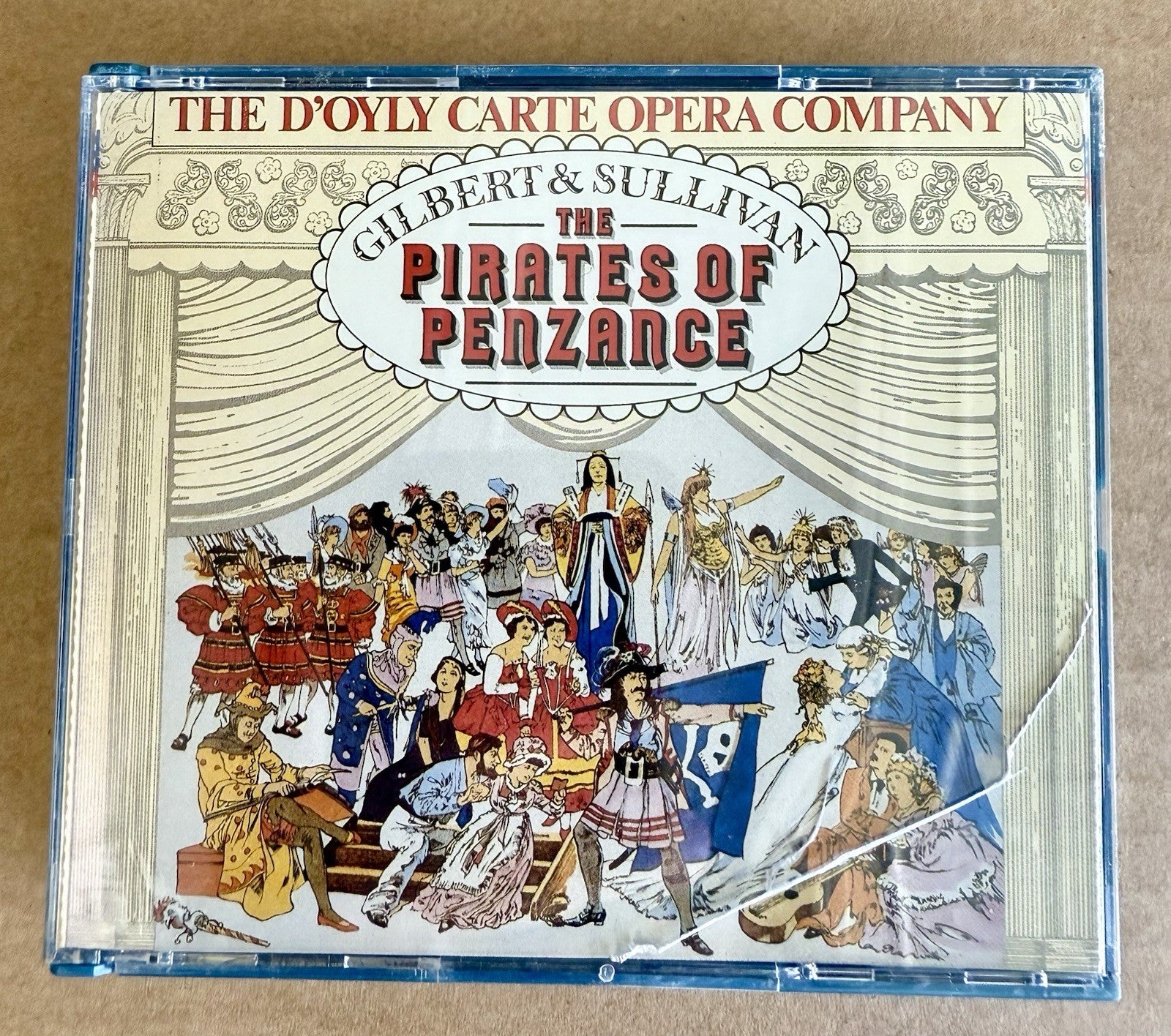2 Disc CD Set Gilbert & Sullivan The Pirates of Penzance 1968 D'Oyly Carte Opera