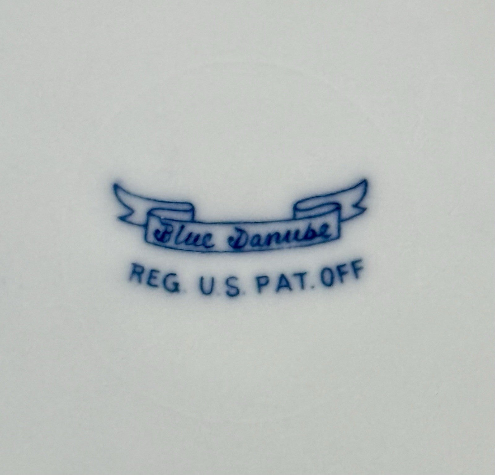 Vintage Blue Danube Blue Onion Bread & Butter Plate 6 3/4