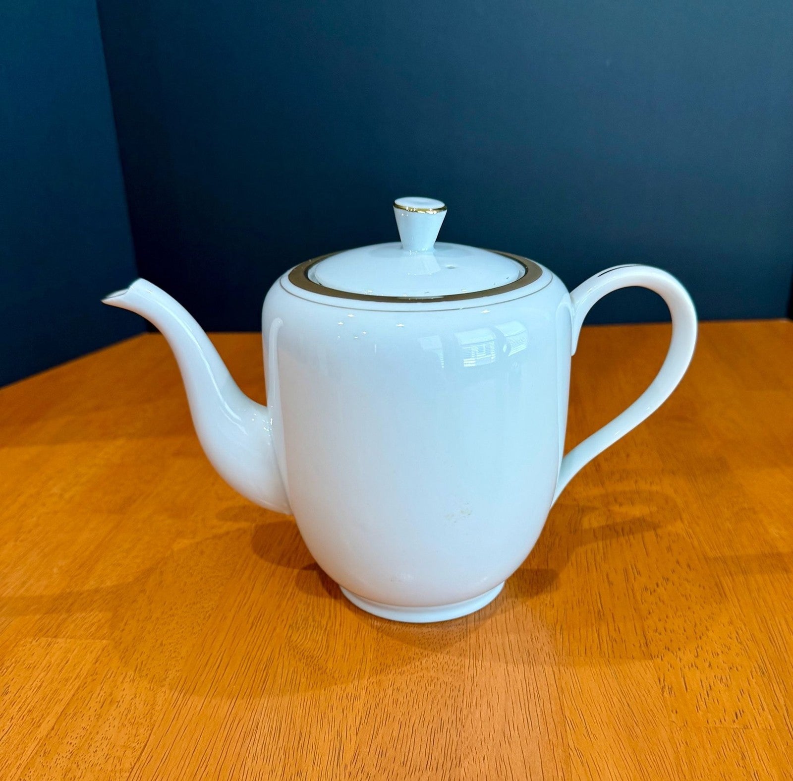 Royalton China Co Golden Elegance Translucent Porcelain Coffee or Teapot