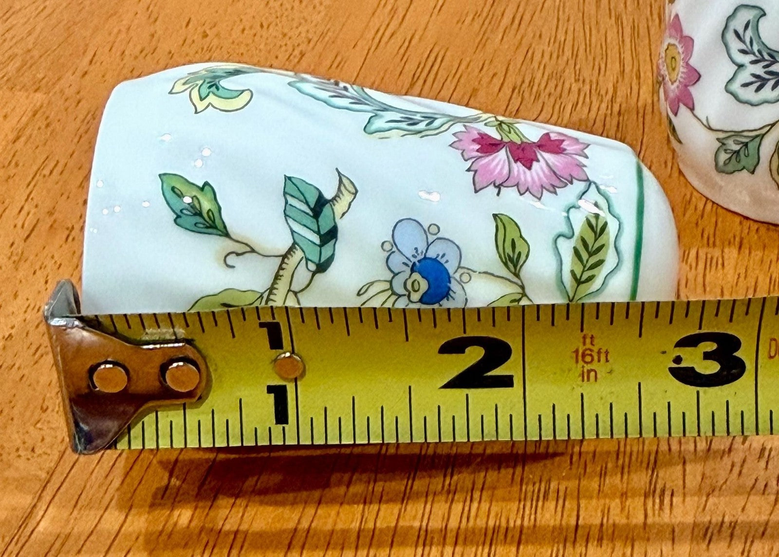 Vintage Minton Haddon Hall Bone China Salt and Pepper Shaker Set Floral