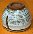Vintage Japanese Hagi-Ware Style Matcha Chawan Tea Bowl Signed 4.5”