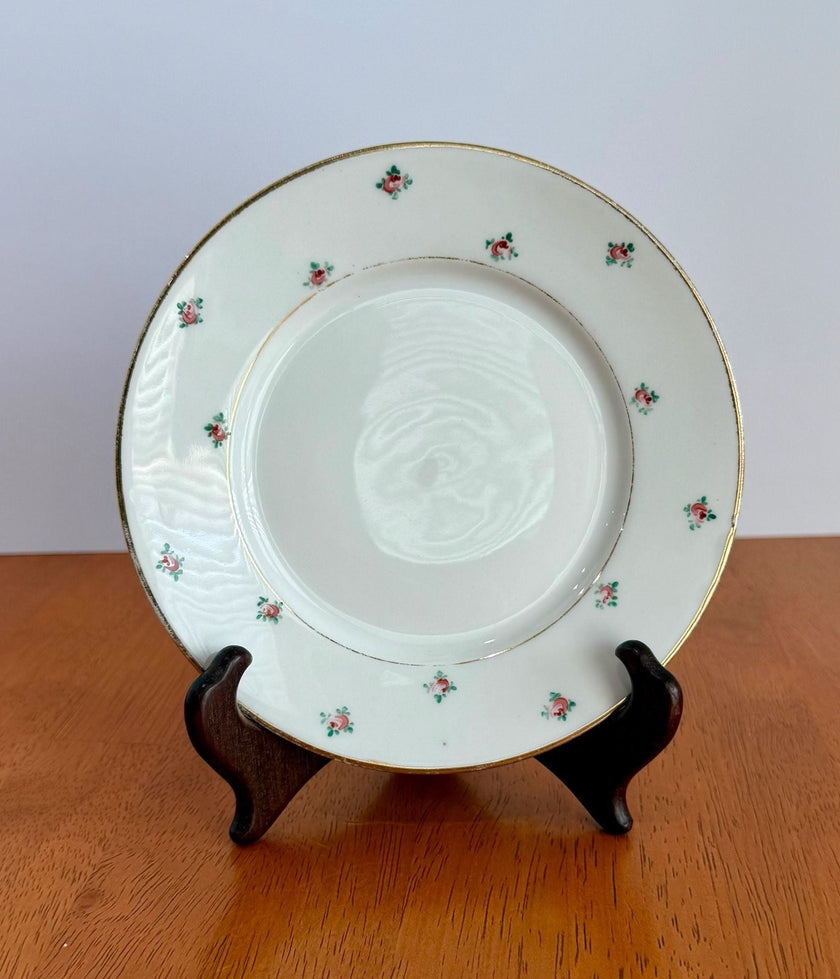 Vintage W.G. & Co. Limoges France Rose Bud 6.25