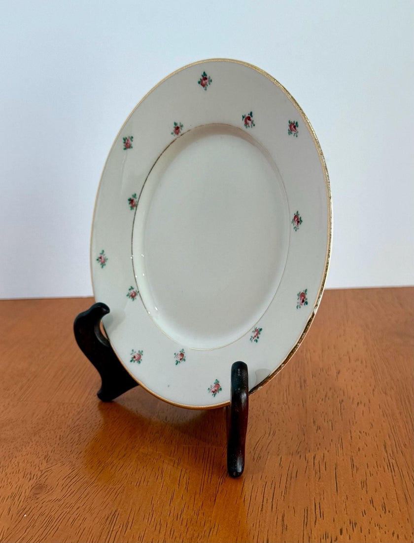Vintage W.G. & Co. Limoges France Rose Bud 6.25