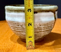 Vintage Japanese Hagi-Ware Style Matcha Chawan Tea Bowl Signed 4.5”