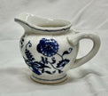 Vintage Blue Danube Porcelain Creamer Blue Onion Pattern Japan