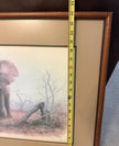 Vintage Limited Edition Art Print Ahmed of Kenya Denis Murphy Signed 46/1000