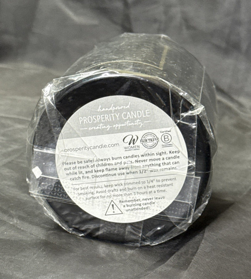 Gratitude Soy Blend Candle With Essential Oils Handmade by Burmese Women 8.5 Oz