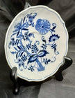 Vintage Blue Danube Blue Onion Round Tea Cup Saucer 5 1/2 Inches Japan Rare!