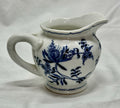 Vintage Blue Danube Porcelain Creamer Blue Onion Pattern Japan