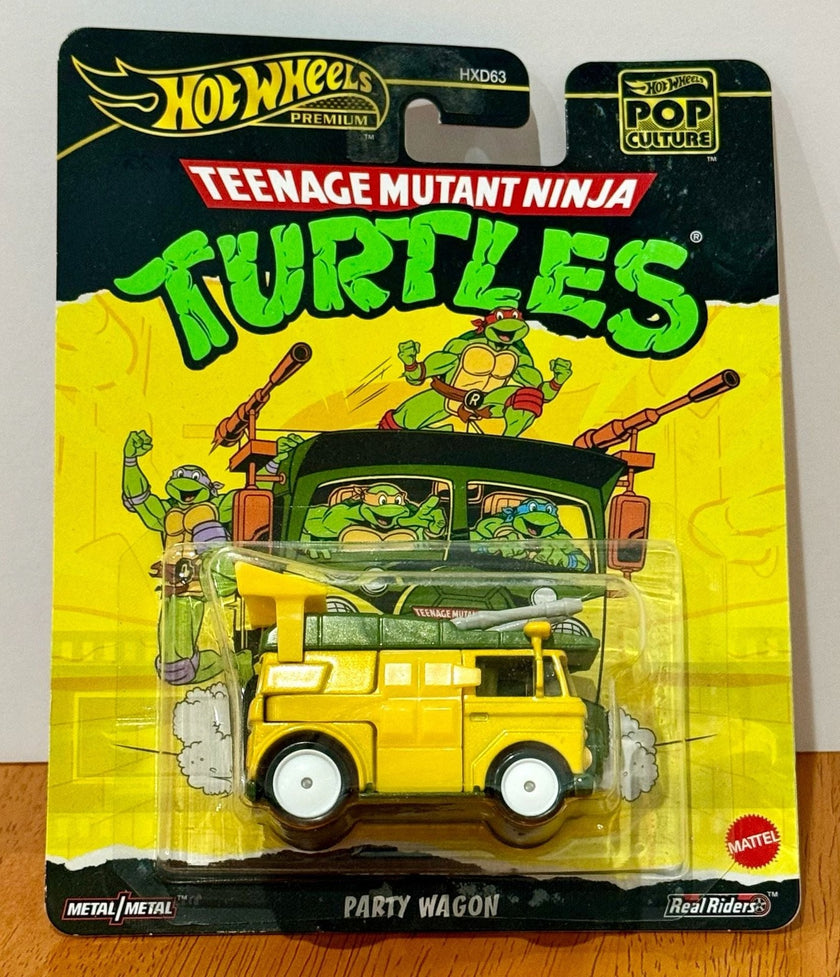 Hot Wheels Premium Pop Culture Teenage Mutant Ninja Turtles Party Wagon HXD63