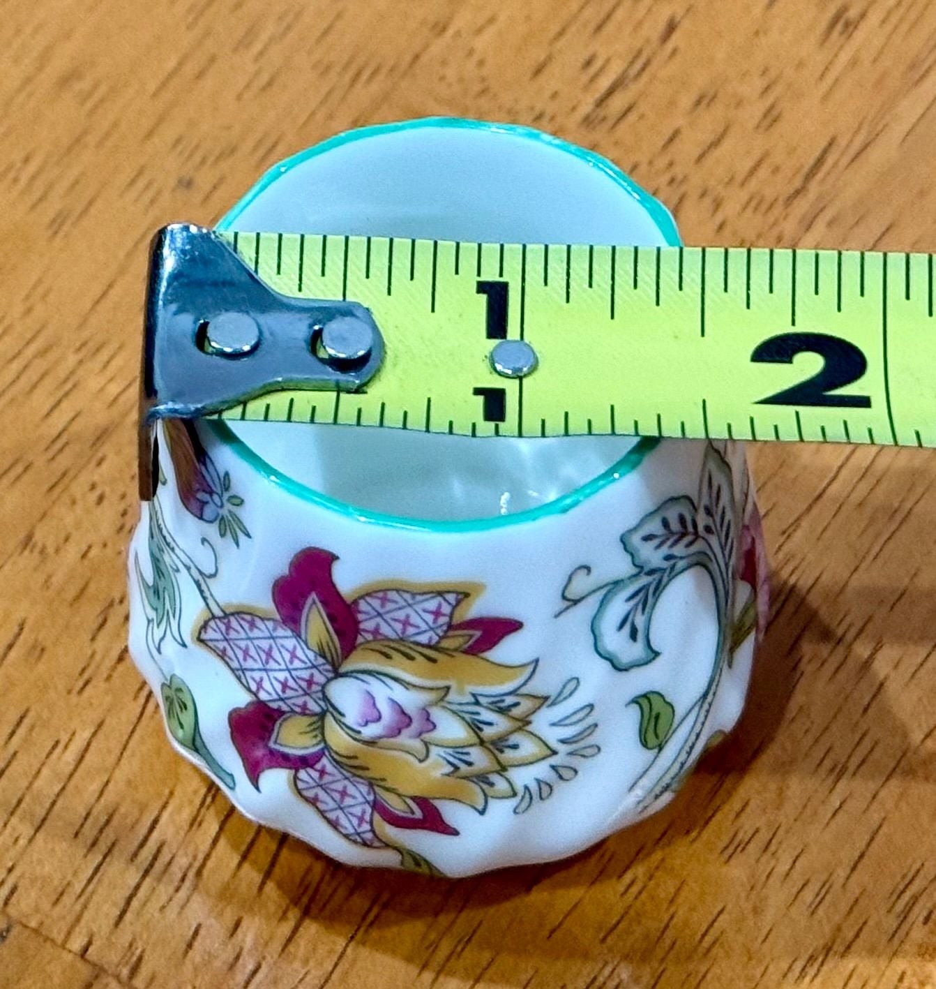 Vintage Minton Haddon Hall Bone China Mustard or Condiment Pot with Lid
