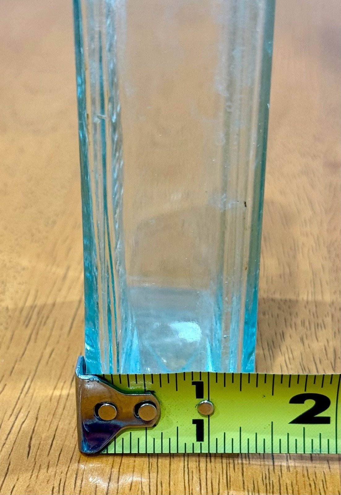 Antique Dr. W.B. Caldwell's Syrup Pepsin Bottle Clear Blue Tint Glass
