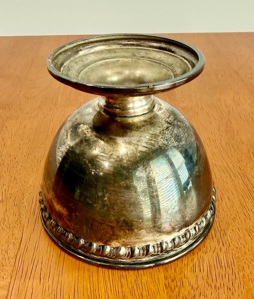 Vintage Wm. Rogers Silver Plated Pedestal Footed Bowl Model 805