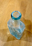 Antique Dr. W.B. Caldwell's Syrup Pepsin Bottle Clear Blue Tint Glass