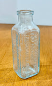 Antique Hires Household Extract Root Beer Glass Bottle Aqua