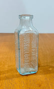 Antique Hires Household Extract Root Beer Glass Bottle Aqua