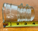 Vintage Hemingray 16 Clear Glass Insulator Made in USA 9-48 :::