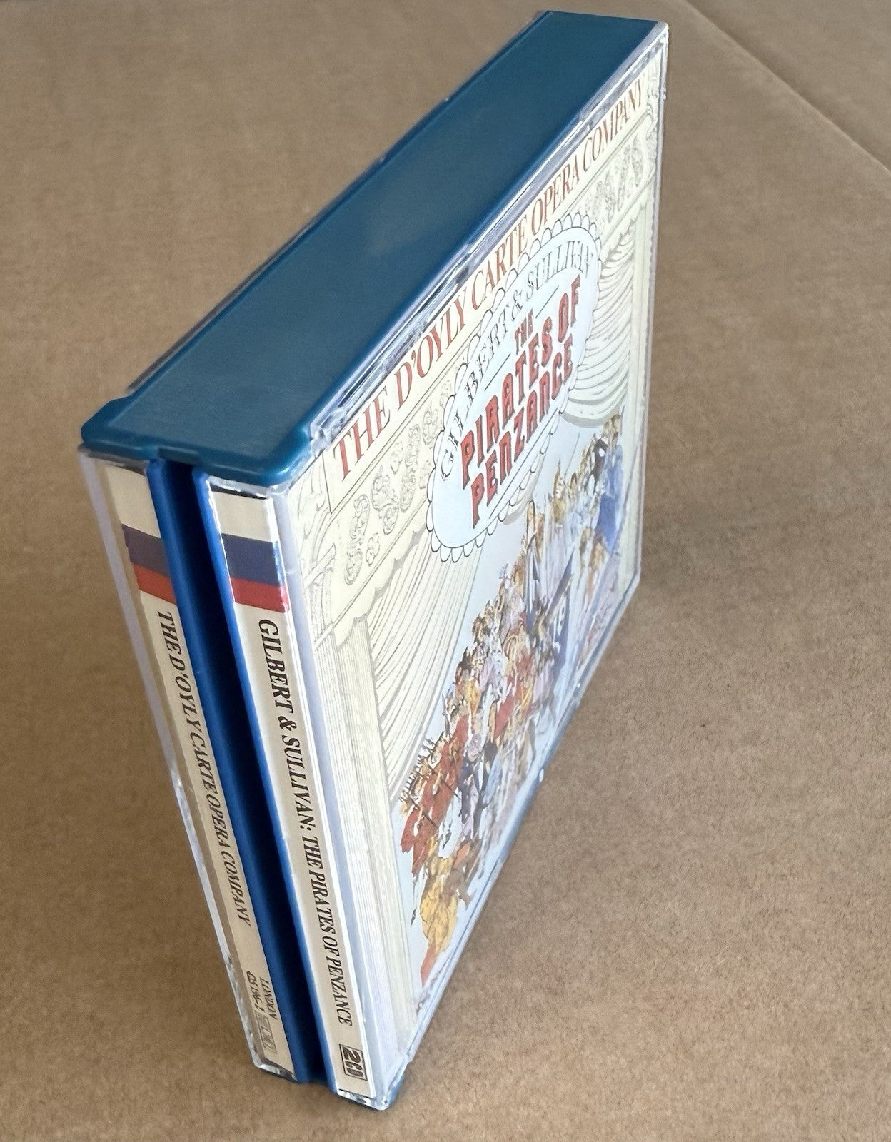 2 Disc CD Set Gilbert & Sullivan The Pirates of Penzance 1968 D'Oyly Carte Opera