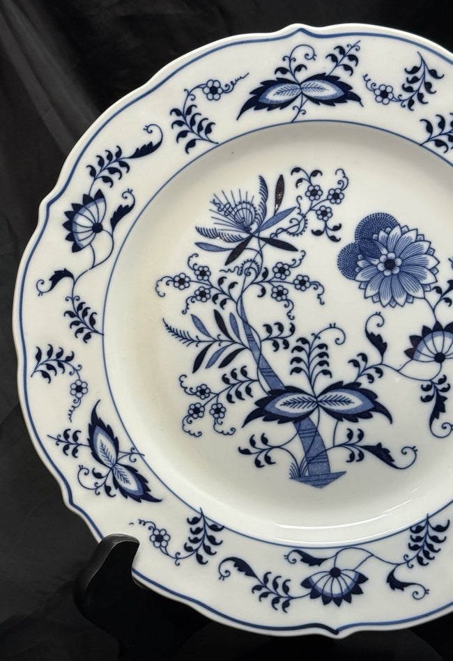 Vintage Blue Danube Blue Onion 10-1/4