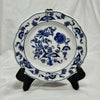 Vintage Blue Danube China Blue Onion Pattern Rimmed 8 1/4