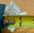 Vintage IRICE Art Deco Clear Glass Pyramid Individual Salt Shaker