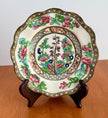 Vintage Coalport Indian Tree Multicolor Scalloped 6 Inch Bread and Butter Plate