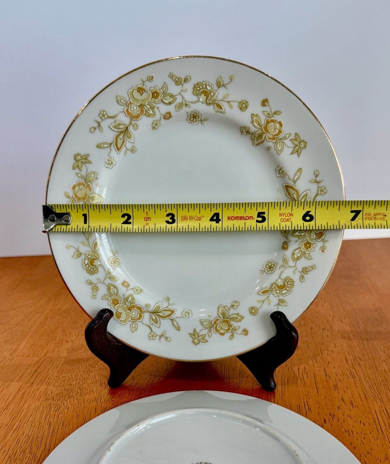 Vintage Set of 2 Majestic China Meredith 305 Bread and Butter Plates Japan Floral