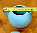 Vintage 1940s Dorette Saltzman Child's Tea Set Teapot Sugar Bowl Creamer