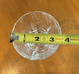 Vintage W M Dalton Cherbourg French Lead Crystal Goblets Set of 4 Original Boxes