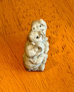 Stone Critters Vintage Three Wise Elephants Figurine Hear See Speak No Evil SC-423